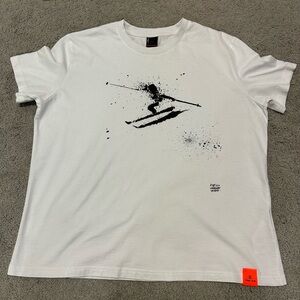 Bogner fire + ice White Ski Graphic Tee short sleeve XL